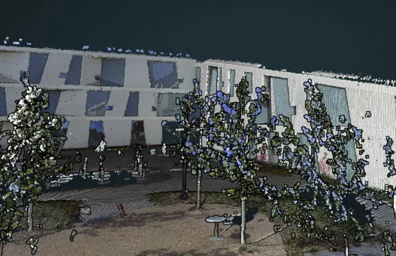 Glassel School of Art-3d As-Built Architectural Survey Houston using HDS Laser Scanning Technology-pointcloud Revit BOMA measurements,Commercial As-Built.