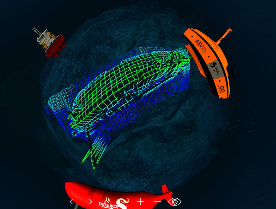 Hydrographic survey in 3d- high resolution 3D Bathymetry, Side-Scan SONAR, Water Column and LiDAR.Portable Multibeam & LiDAR Survey Vessels