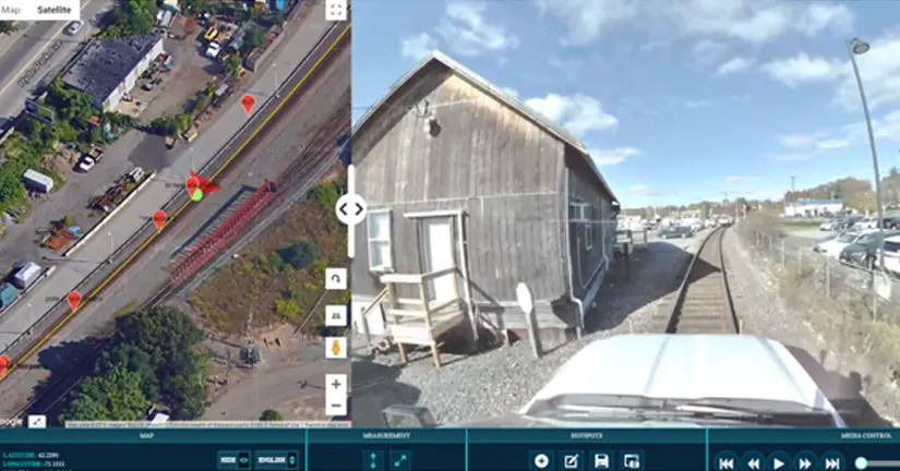 OcuMap railroad survey 
