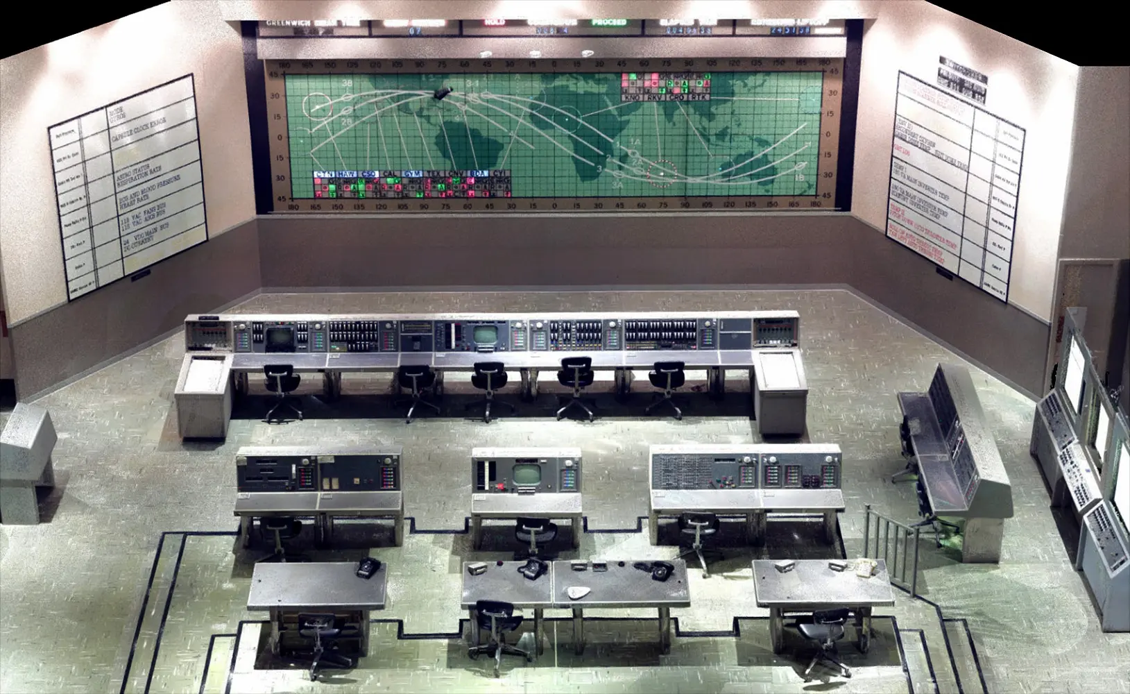 Mercury Mission Control 3d laser scan