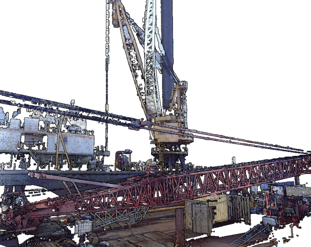 Drilling Rig 3D Laser Scan