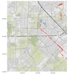 Off-road ditch defects houston