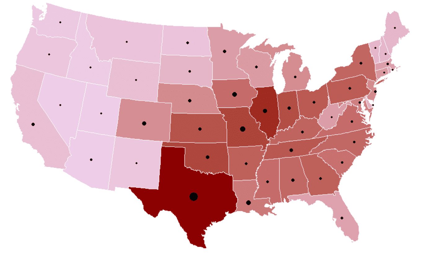 Flood Heatmap US