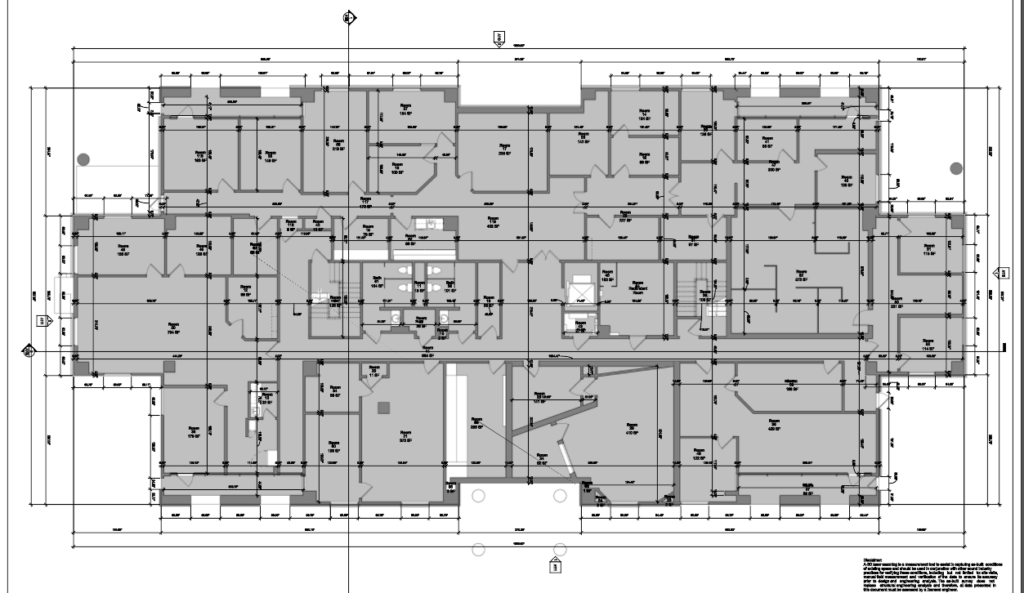 Accurate and Fast Floor Plan Measurements using 3D Building Scanning Technology